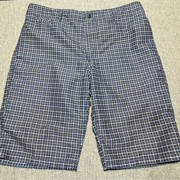Univibe Other - Univibe Men’s Blue Plaid Swim Trunks Size 34